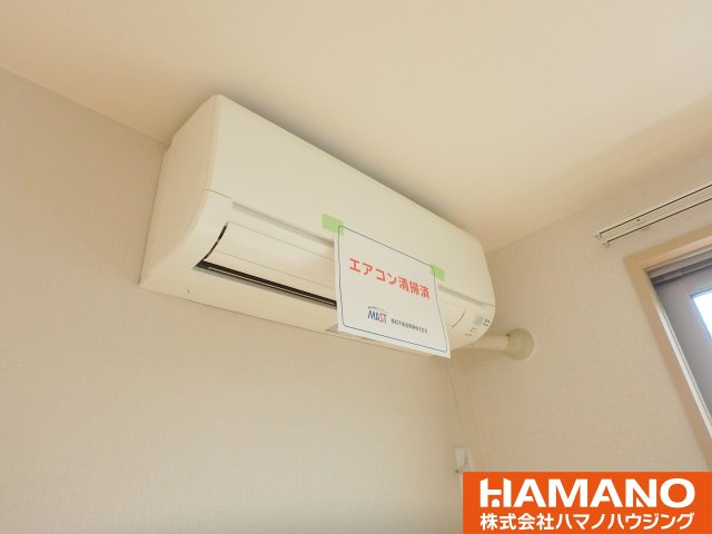 グリーンハイツの設備|エアコン2台付き