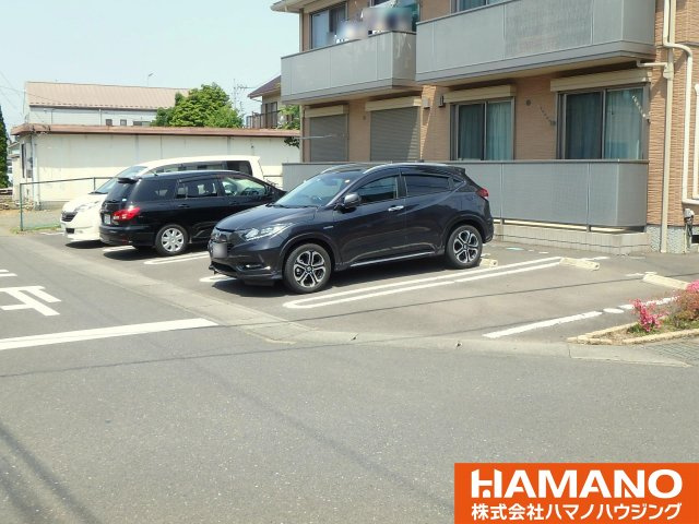 グリーンハイツの駐車場|駐車場があります