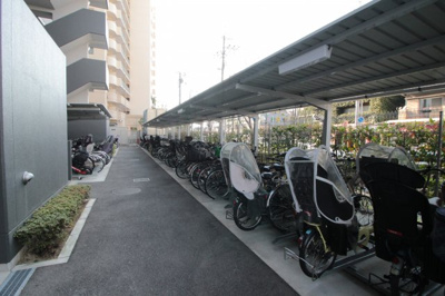 【その他共用部分】 | ブランシエラ山本町南 | ★屋根付き駐輪場★