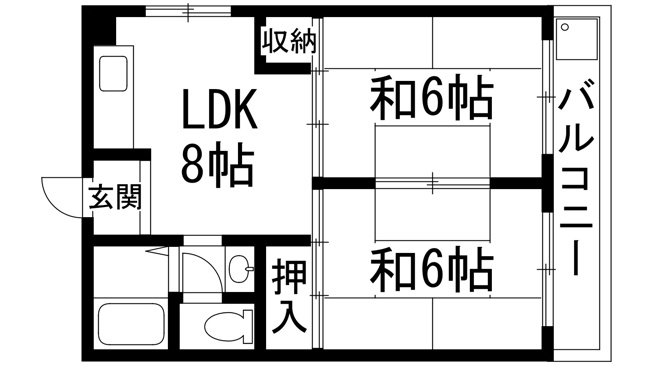 【間取り】 | TOHOマンション第２