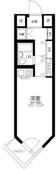 【間取り】 | 朝日プラザ東池袋
