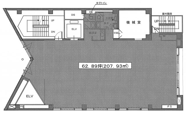 丸八青山ビルの間取り