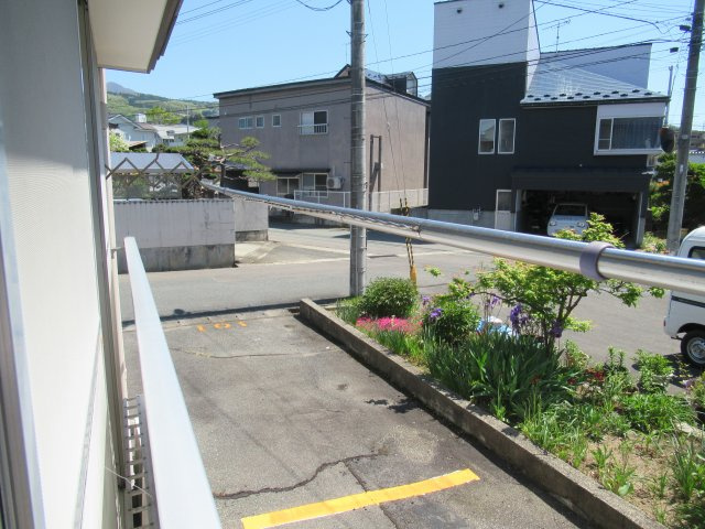 山形市中桜田１丁目のアパートの展望