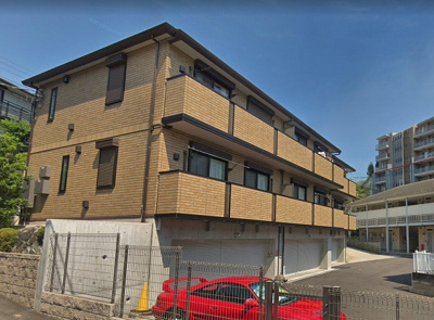 【外観】 | グランフィーユ赤門坂 | 東急東横線「日吉」駅より徒歩10分！グリーンライン「日吉本町」駅からも徒歩9分！2駅2沿線利用可能で通勤通学・お買物にも便利な築浅アパートです☆