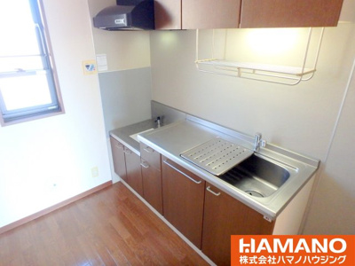 【キッチン】 | グランドゥールＢ | きれいなキッチンです