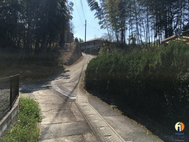 立花町北山　売地の前面道路含む現地写真|前面道路含む現地写真です