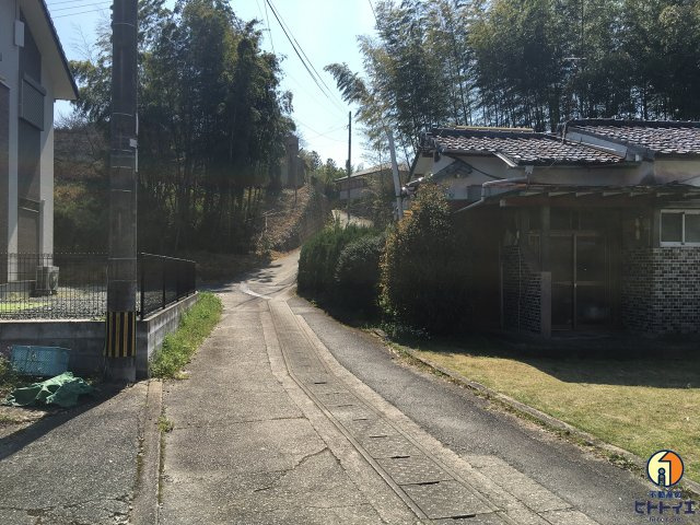 立花町北山　売地の前面道路含む現地写真|前面道路含む現地写真です