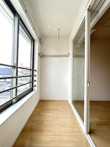 スカイパレスＡのバルコニー