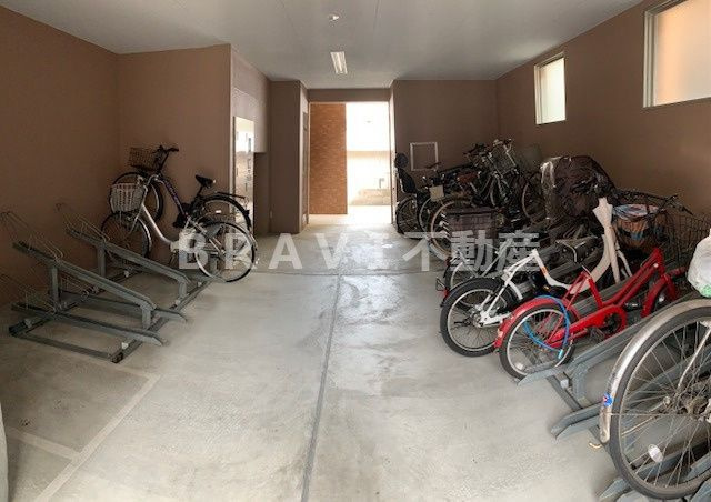 グランデカワノ真田山　BRAVI不動産のその他共用部分|【グランデカワノ真田山】駐輪場