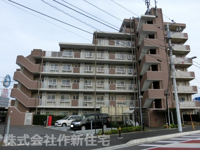 レクシオ東習志野　東南角住戸の外観|平成１８年建築のマンション　管理体制良好