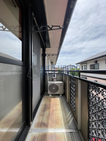 リヴェール高沢Aのバルコニー