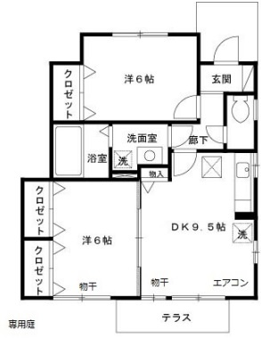 ヴェール・トワＢの間取り