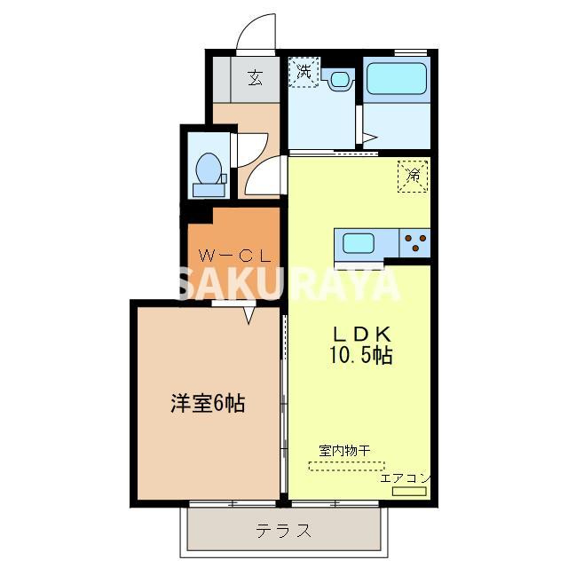 プレサージュの間取り