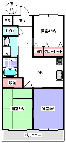 マキヤハイムの間取り