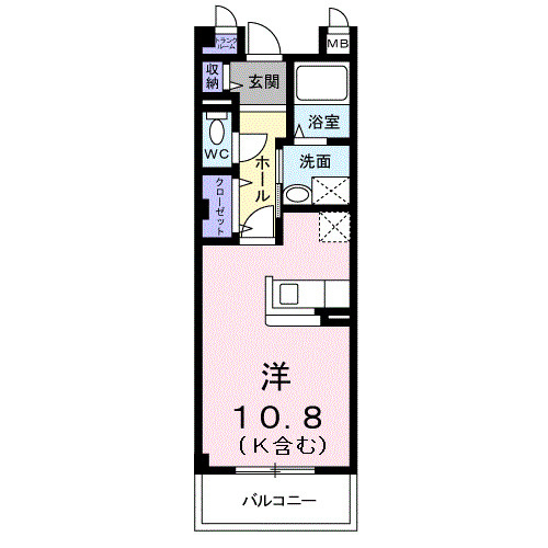 ココルーナの間取り