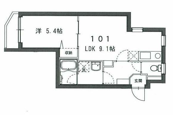 【間取り】 | ファブール練馬
