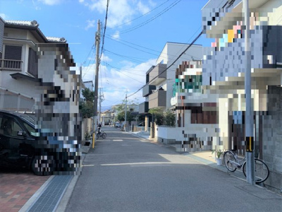 【前面道路含む現地写真】 | PLAISIR甲子園　A号地