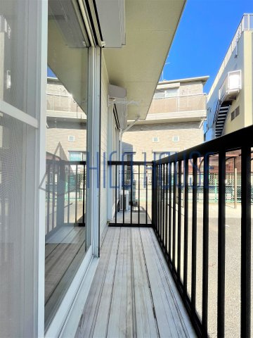 メゾン志藤Bのバルコニー