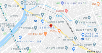 【地図】 | ハーモニーテラス鳴海町Ⅶ