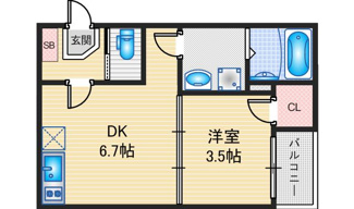 【間取り】 | ハーモニーテラス鳴海町Ⅶ | 略図の為、現状優先