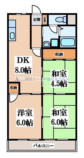 【間取り】 | エトワールハイム川本
