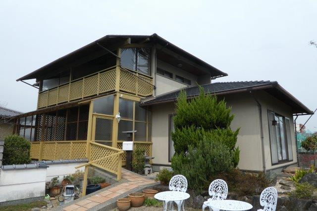 岡山市北区中撫川の一戸建ての外観