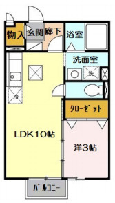 メゾンリシェスの間取り