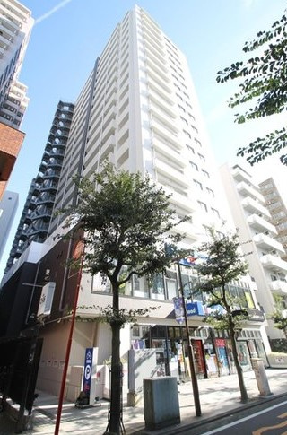 カワサキ・ミッドマークタワー　（川崎区砂子2丁目）の外観|外観です　カワサキ・ミッドマークタワー　3LDK　平成27年11月築　免震構造　ペット飼育可　JR東海道線「川崎」駅徒歩4分　南向き　