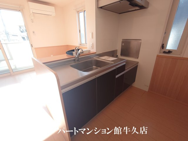 ひたち野Villa.Pal（ヴィラパル）のキッチン