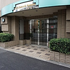 クリオ川崎伍番館　（川崎区追分町）のエントランス|毎日通るエントランスはこのようになっています