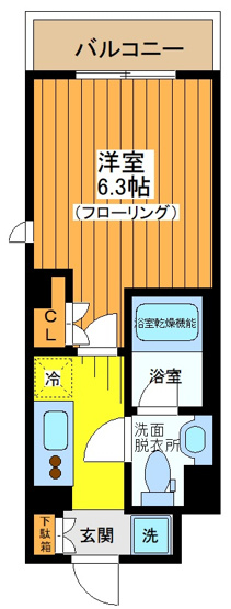 【間取り】 | プラウドフラット三軒茶屋