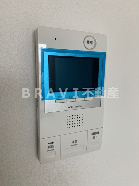 フォレ長堀通南　BRAVI不動産のセキュリティ|【フォレ長堀通南】モニター付きインターホン