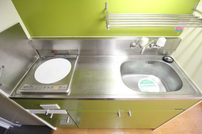 【キッチン】 | ハイタウン明大前 | 1口IHコンロ