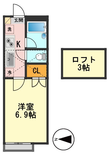 シシアシティの間取り