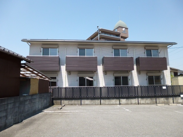 倉敷市寿町のアパートの外観