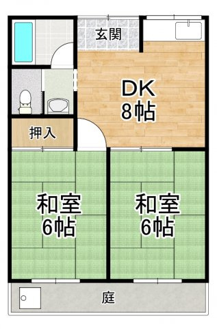 【間取り】 | 中井アパート