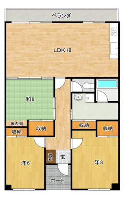  | シャトー城北P5