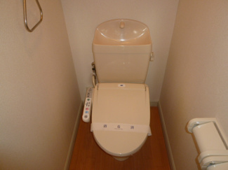 【トイレ】 | フィールドルミナスII | ゆったりとした空間のトイレです
