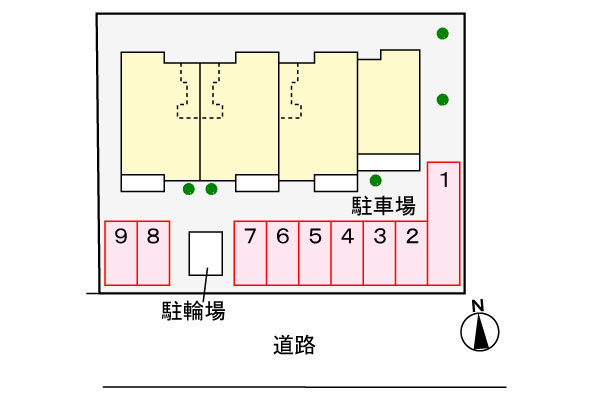 ユニゾンの区画図