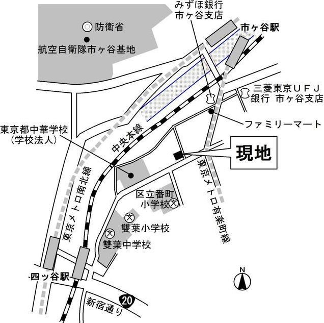 五番町マンションの地図|五番町マンション
