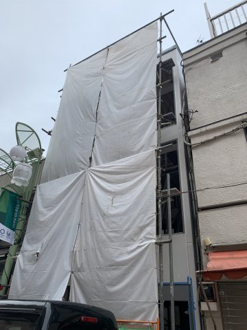 阿佐ヶ谷新築店舗ビル（仮称）の外観