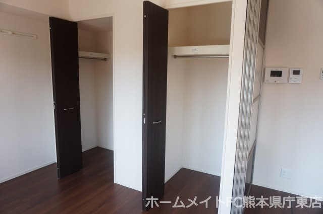 熊本市東区御領１丁目のアパートの収納