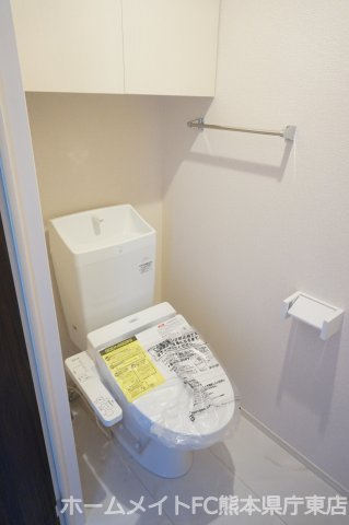熊本市東区御領１丁目のアパートのトイレ