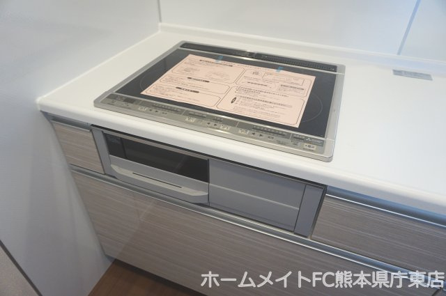 熊本市東区御領１丁目のアパートのキッチン