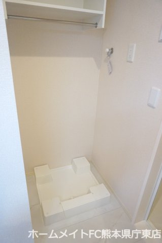熊本市東区御領１丁目のアパートの洗面所