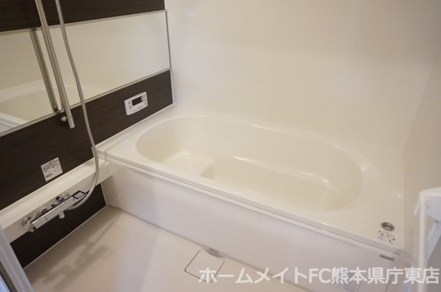 熊本市東区御領１丁目のアパートの浴室