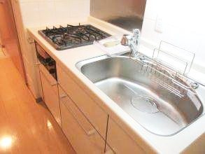 クオリア小石川のキッチン|※写真は同タイプの別室になります