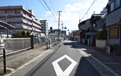 【前面道路含む現地写真】 | 東住吉区今川７丁目中古一戸建