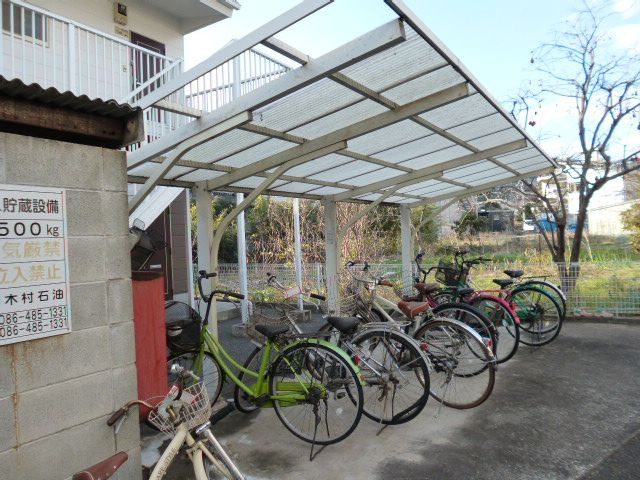 シャトレーヌ柳田Bのその他共用部分|駐輪場