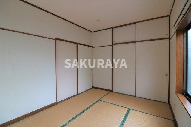 根岸方貸家Eの和室|2020年撮影。現況と異なる場合がございます。